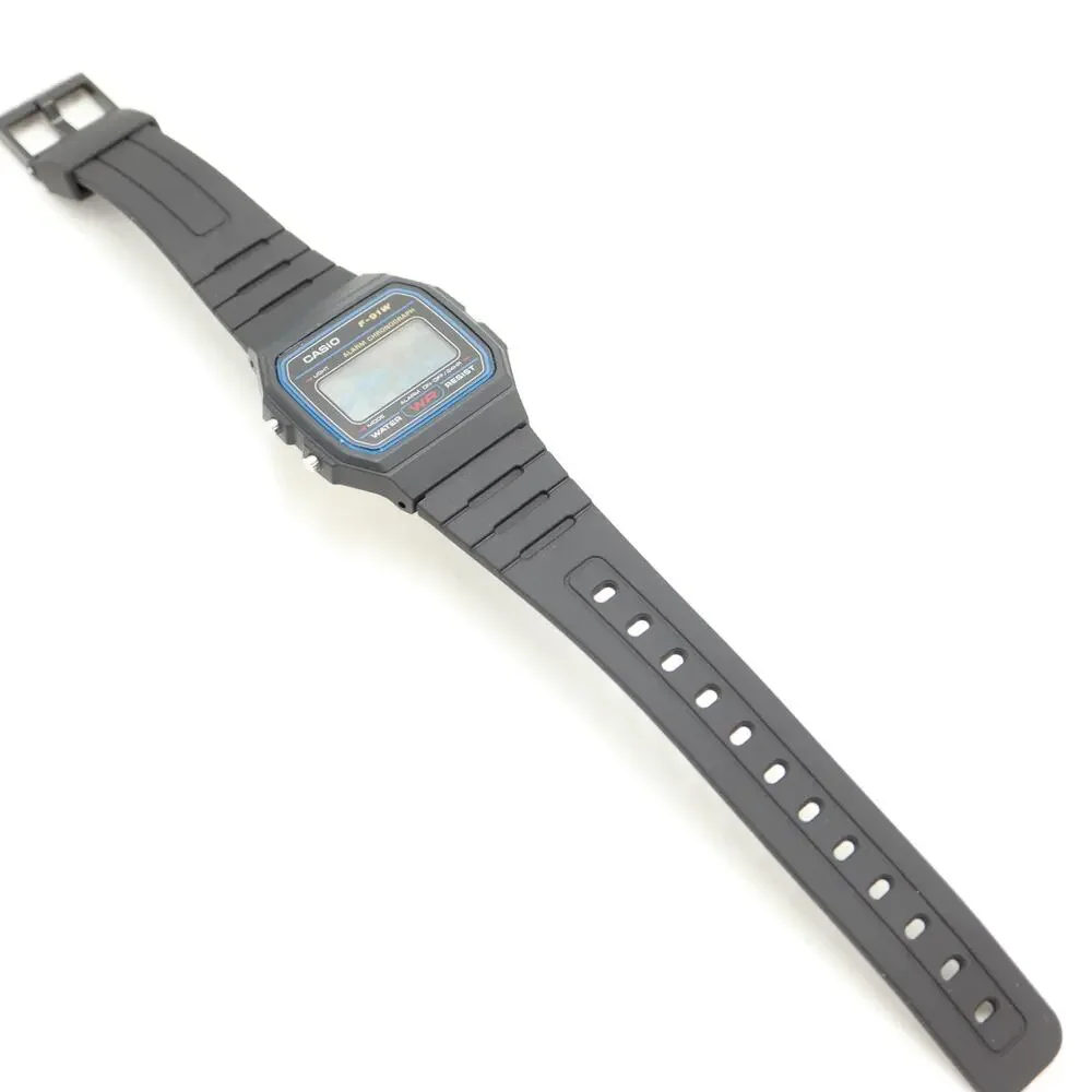 Casio F-91W Custom Blastoise Mod UPGRADED BLUE BACKLIGHT Digital Watch Sugimori
